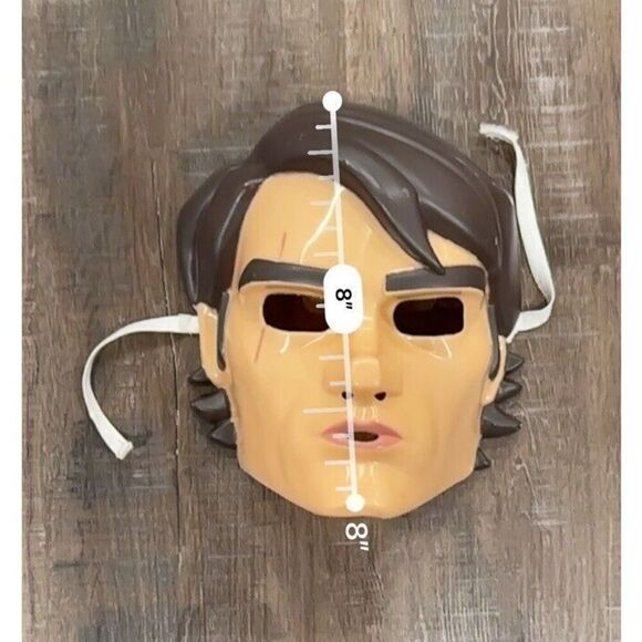 2007 Star Wars Boys Anakin Skywalker Plastic Mask Cosplay Rubies Scar - Picture 4 of 10